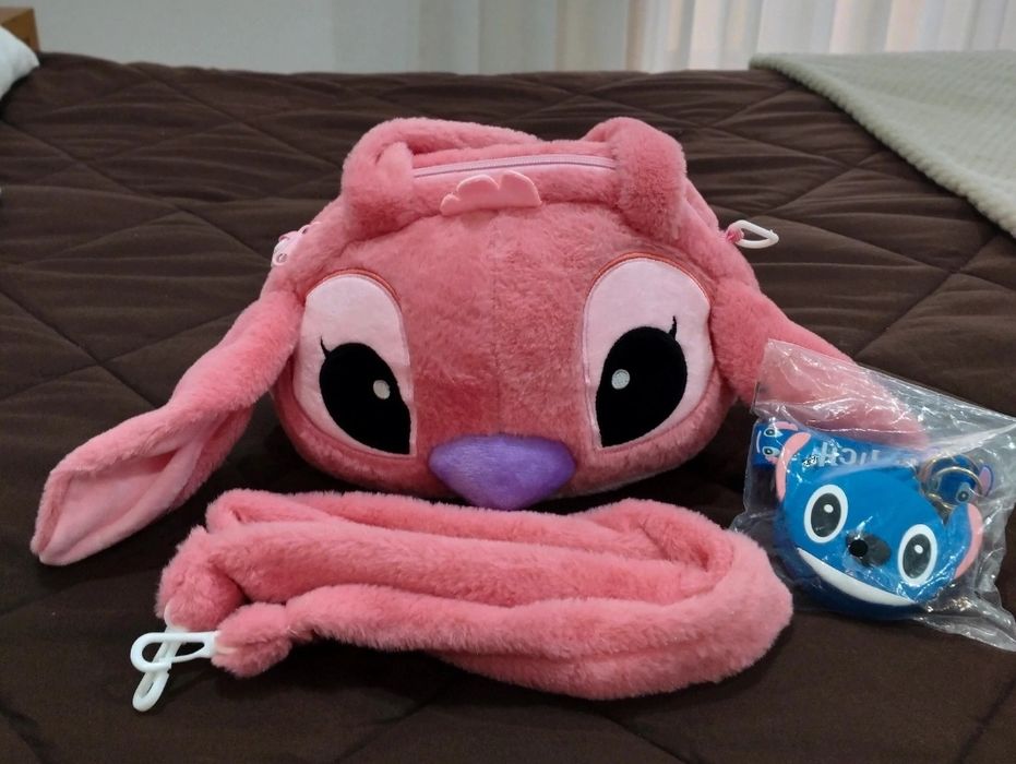 Mala e carteira do Stitch