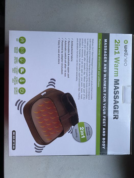 WELLNEO 2in1 Warm Massager - urządzenie do masażu