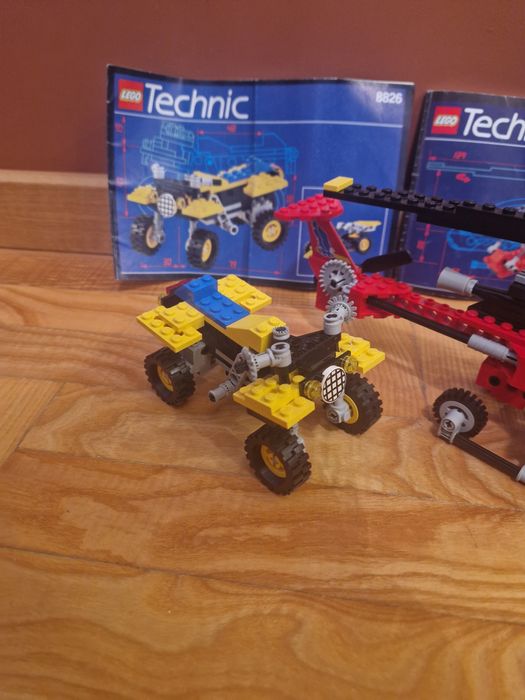 Lego technic pięć zestawów