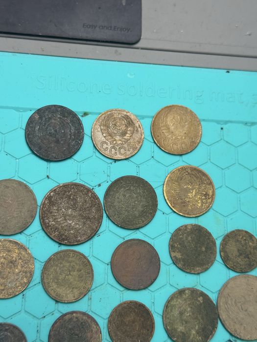 Монети під чистку ссср 1924-1968