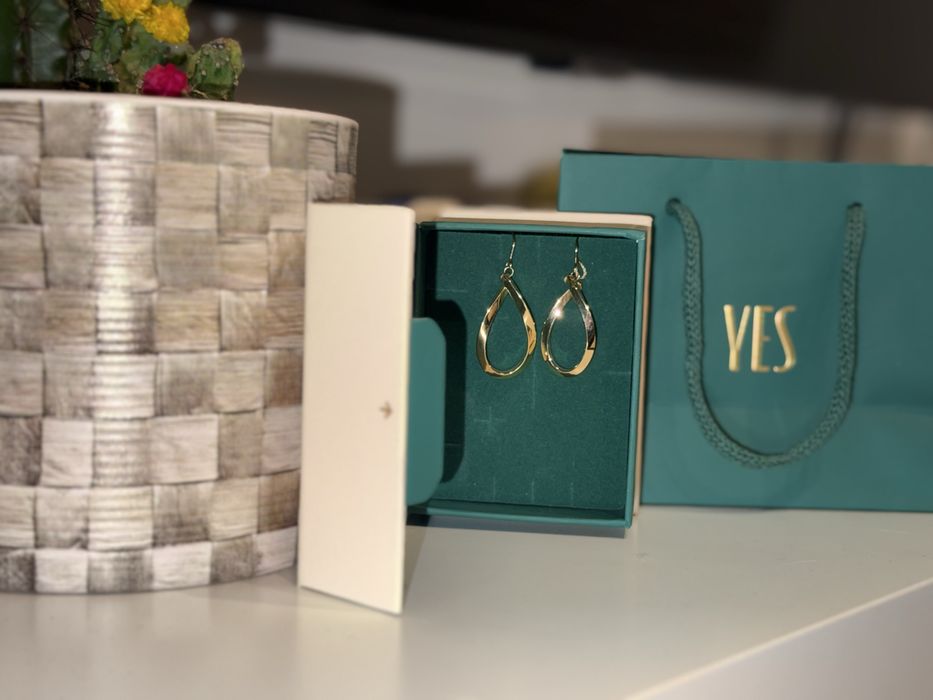 Kolczyki złote - łezki (Nowe)