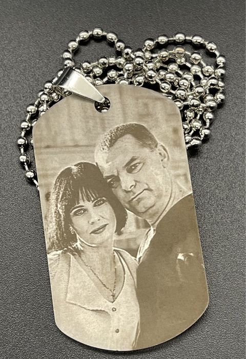 Жетоны, Фото на жетоне, армейские жетоны