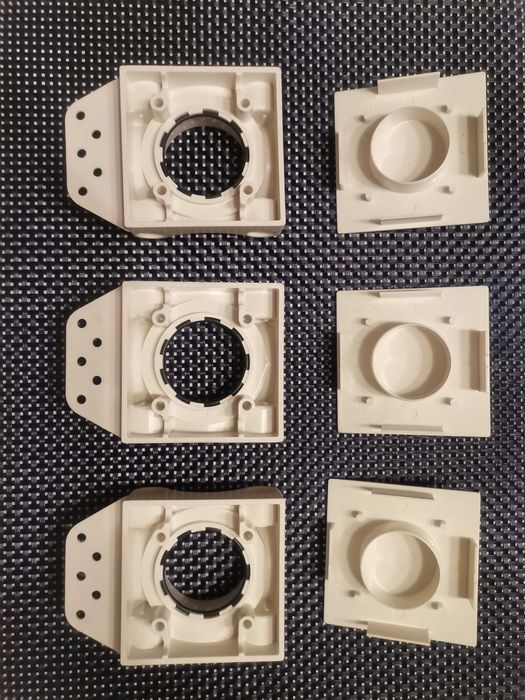 Placa de Montagem Universal com Protetor para Aspiração Central