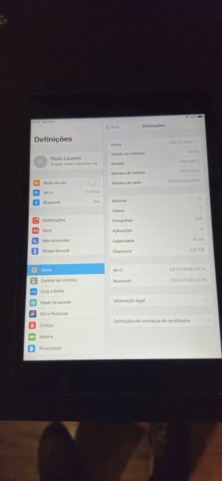 Apple iPad Mini 2 16Gb - Space Grey - Funcional