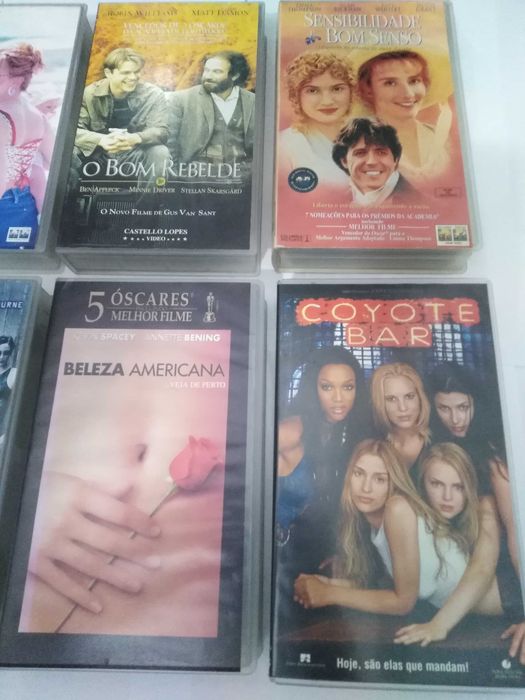 Cassetes VHS - Gladiador/Matrix/Beleza Americana/Coyote Bar (Desde 1€)