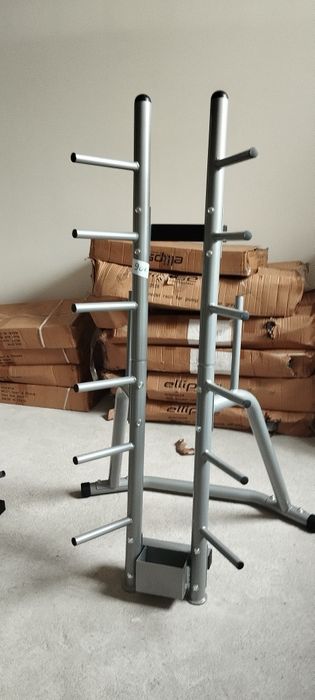 Suportes discos olímpicos,barras