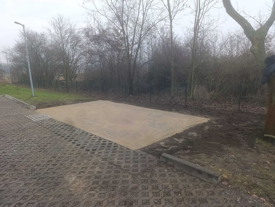 Usługi koparko ładowarką, usługi brukarskie, roboty ziemne, wyburzenia