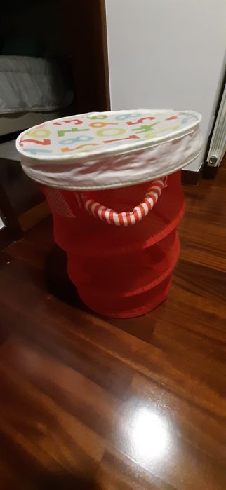 Cesto de rede para brinquedos IKEA