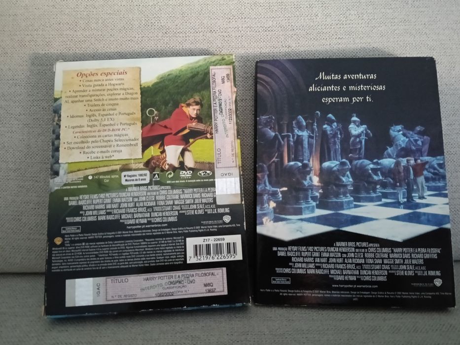 DVD - Harry Potter e a pedra filosofal