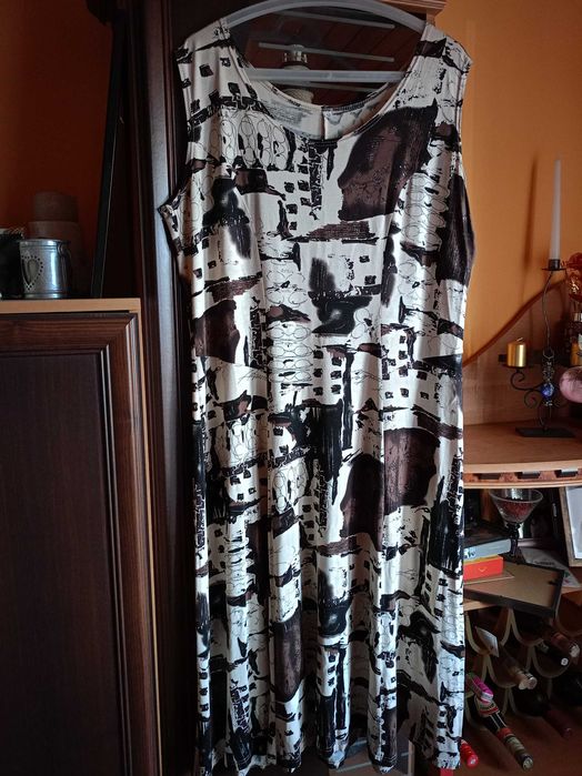 Sukienka letnia bawełniana rozm 52