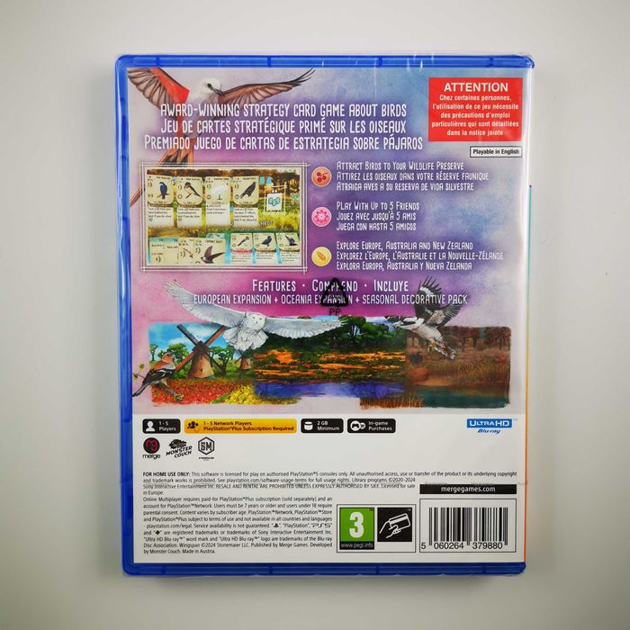 Wingspan Special Edition PS5 PL Nowa