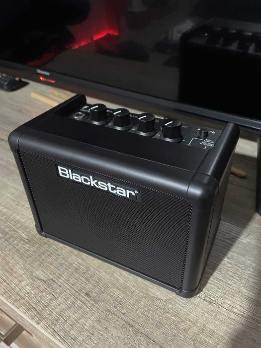 Bundle Blackstar Fly 3 + Behringer UMC22 — Completo e Impecável