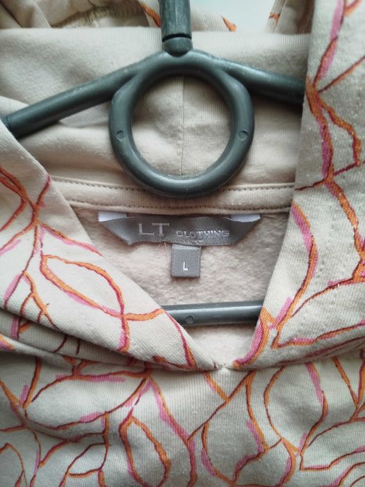 Bluza damska we wzory z kapturem