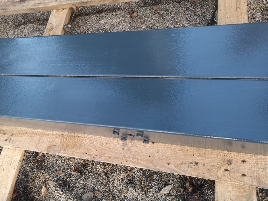 Słupek bramy otwieranej 12x12x200 antracyt