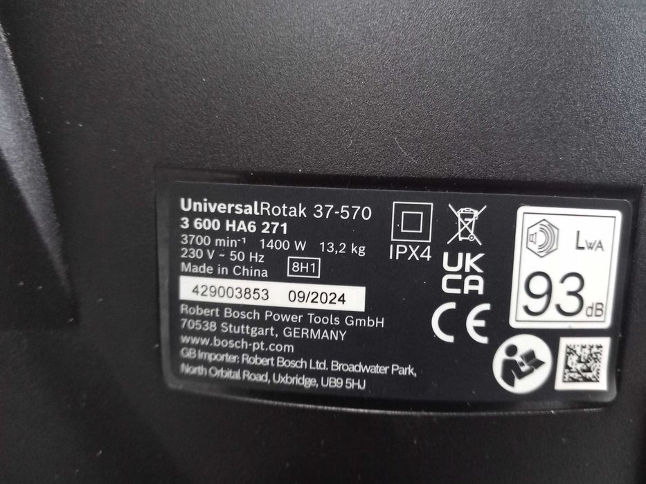 Kosiarka elektryczna Bosch universal rotak 37-570 st idealny !!