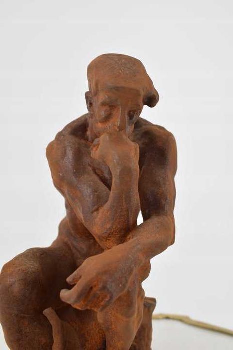 Auguste Rodin - Myśliciel - Figura Rzeźba z Żeliwa - Dekoracja Dom