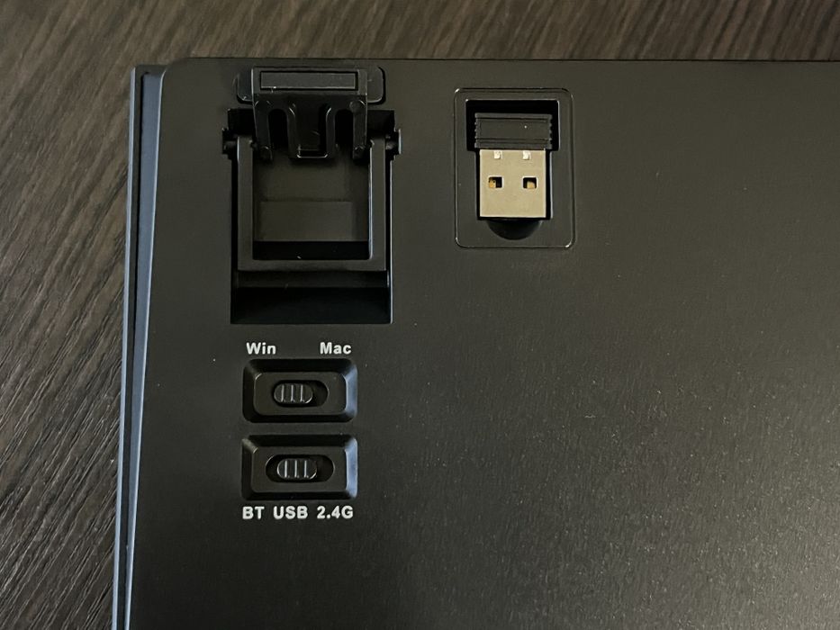 КИРИЛИЦЯ. Ігрова механічна клавіатура Ajazz AK820PRO RGB дисплей/екран