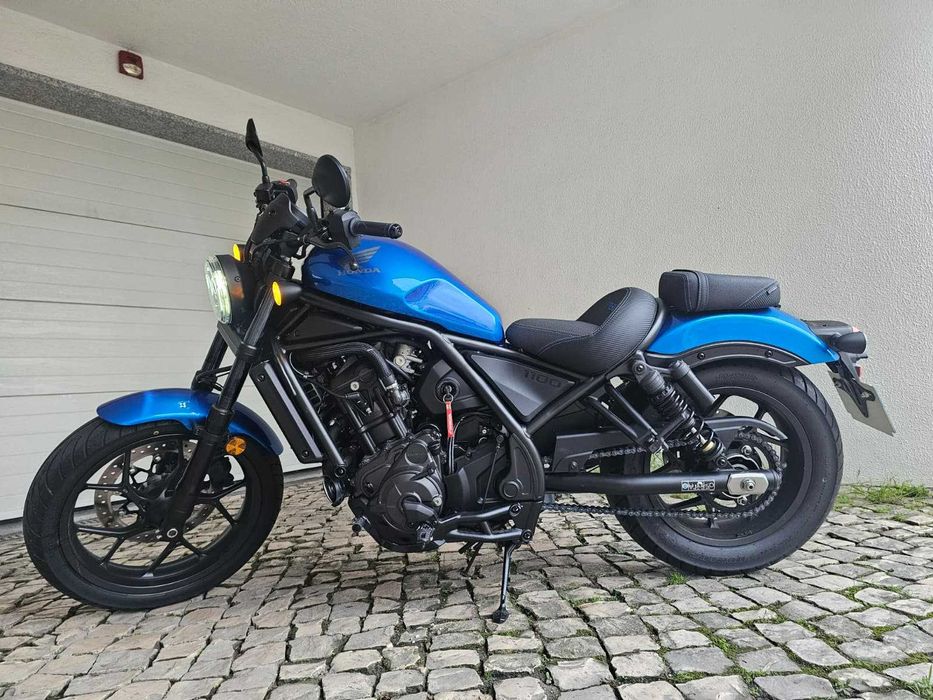 Honda REBEL CMX 1100 com 135 kms de Maio deste ano impecável