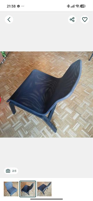 Krzesła 2 sztuki na taras, balkon do ogrodu