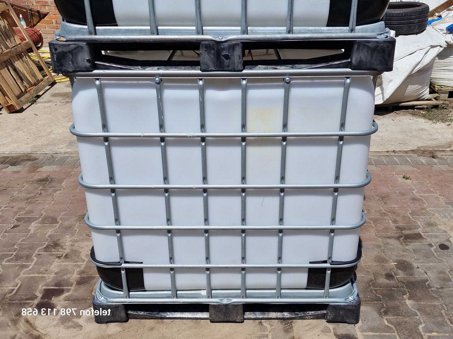 Ogrody Pojemnik Mauzer Zbiornik Kontener Woda Deszczówka Schutz IBC UN