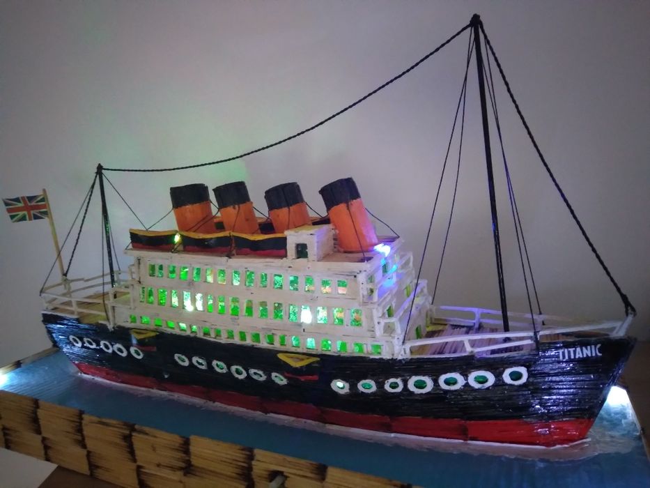 Estádio Sporting em fósforos