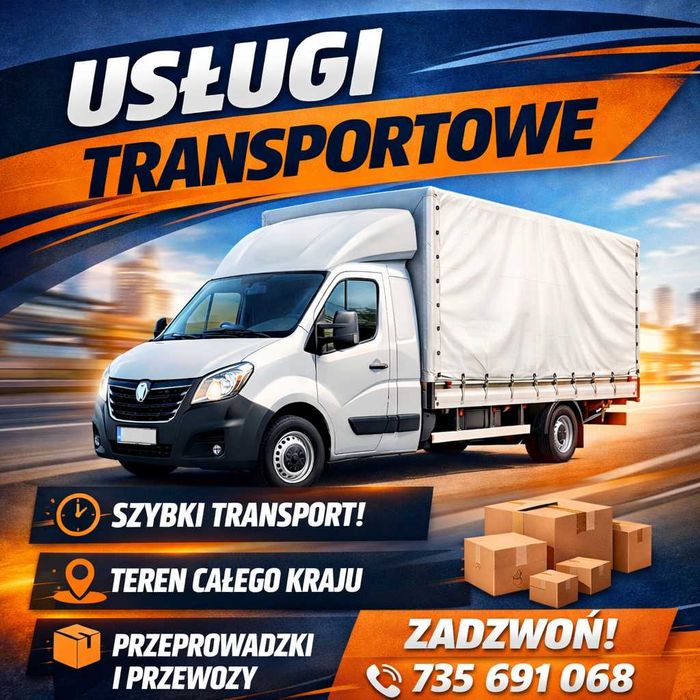 TRANSPORT Przeprowadzki Lokalne Krajowe usługi transportowe