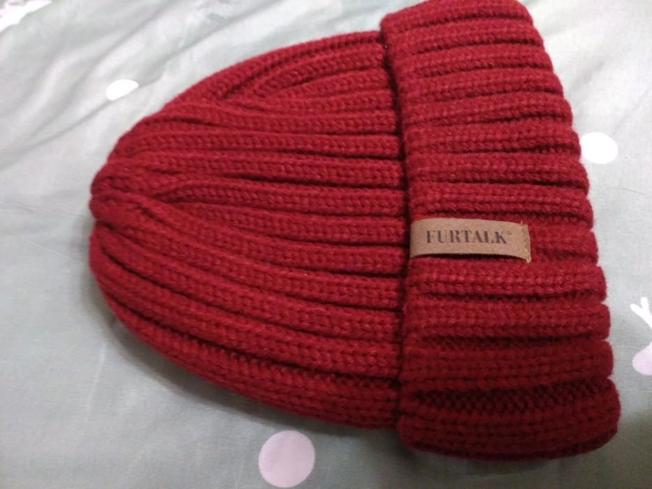 Шапка зимняя вязання