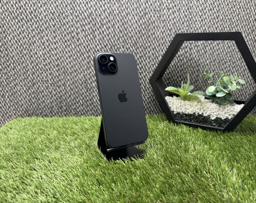 iPhone 15 128Gb АКБ 95% Black Айфон 15 128Гб чёрный)
