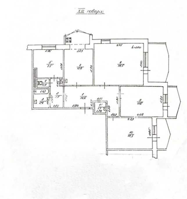 Многокомнатная квартира по адресу ул. Бандеры Степана (площадь 88 м²) - Atlanta.ua - фото 14