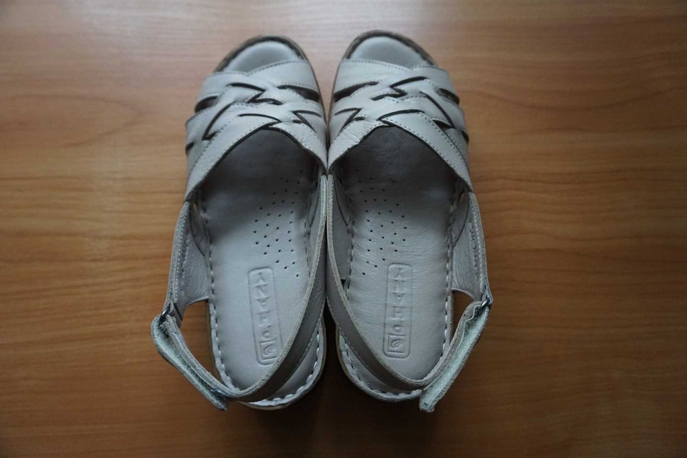 Босоножки женские кожаные, пр-во Турция, 36 размер, Phany