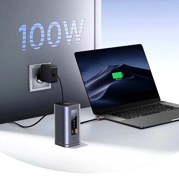 Stacja dokująca Baseus Spacemate RD1 hub 11w1 USB-C - 2xHDMI 4K(at)60H