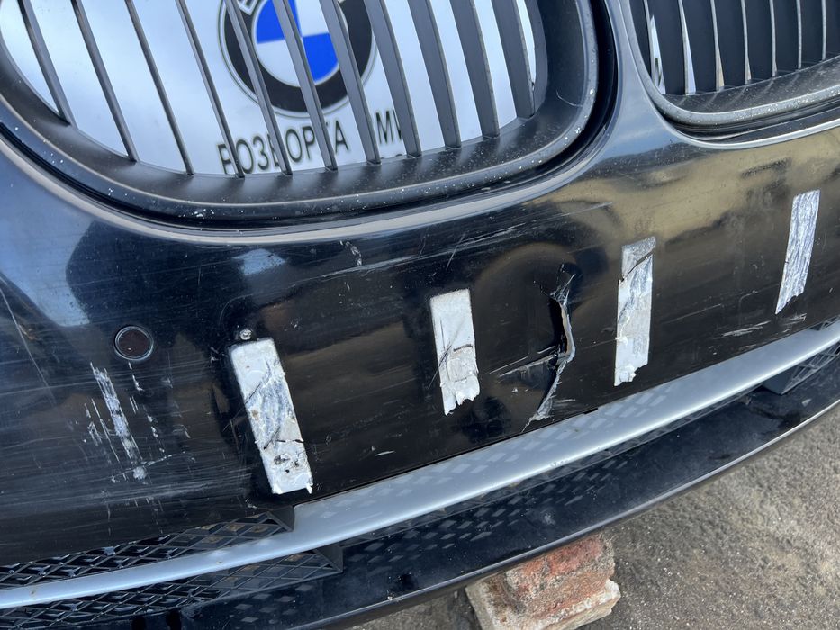 Бампер рестайл bmw e60 комплектний