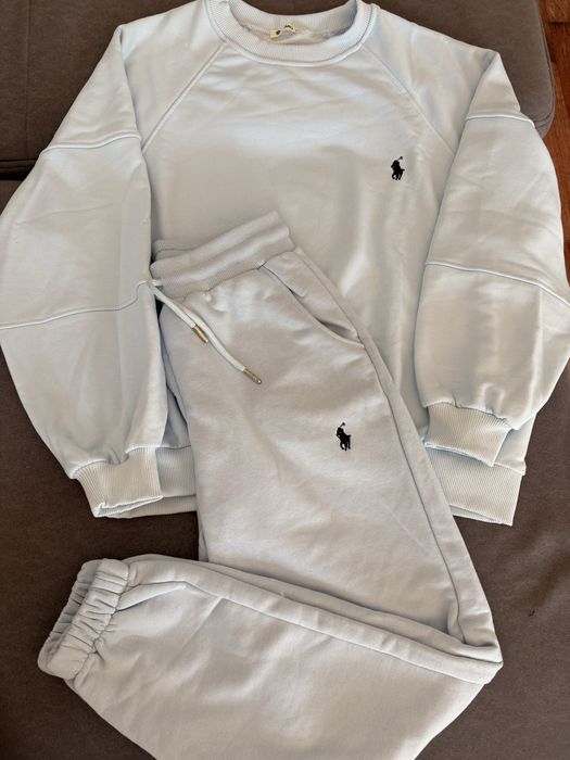 Dres polo błekitny nowy