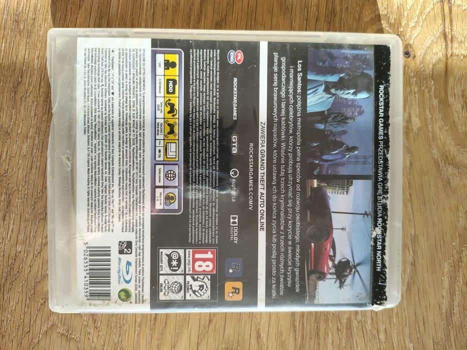 GTA V / GTA 5 gra na konsolę PlayStation 3/ PS3