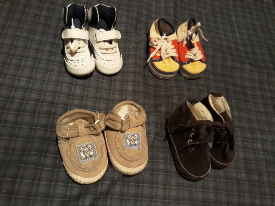 Conjunto 4 Pares Sapatos bebe