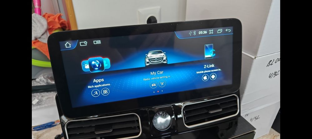 Штатная магнитола Mercedes W166 ML android GPS WiFi