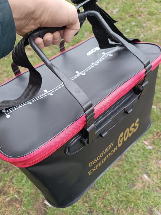 Сумка рибальська GOSS Black Fishing Bag EVA 60 см, 55 см, 50 см, 45 см