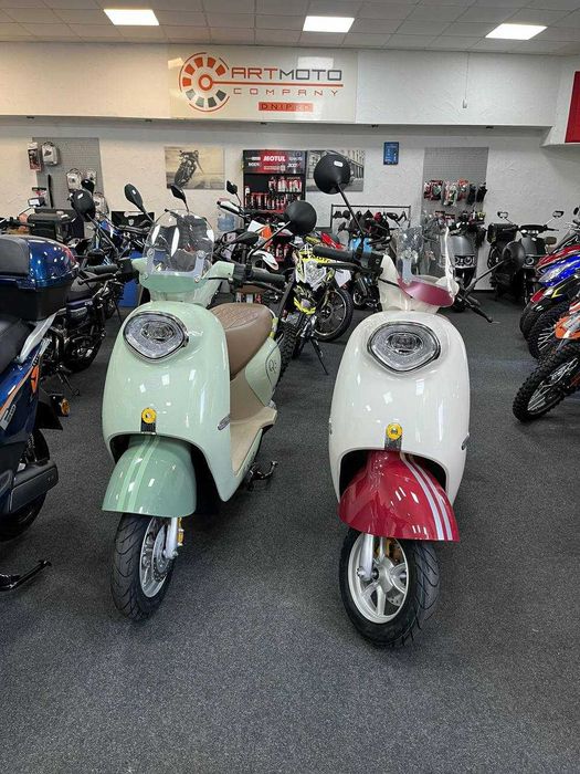 АКЦІЯ Электроскутер NISA Q5 Amalfi. 1200ват 70км запас