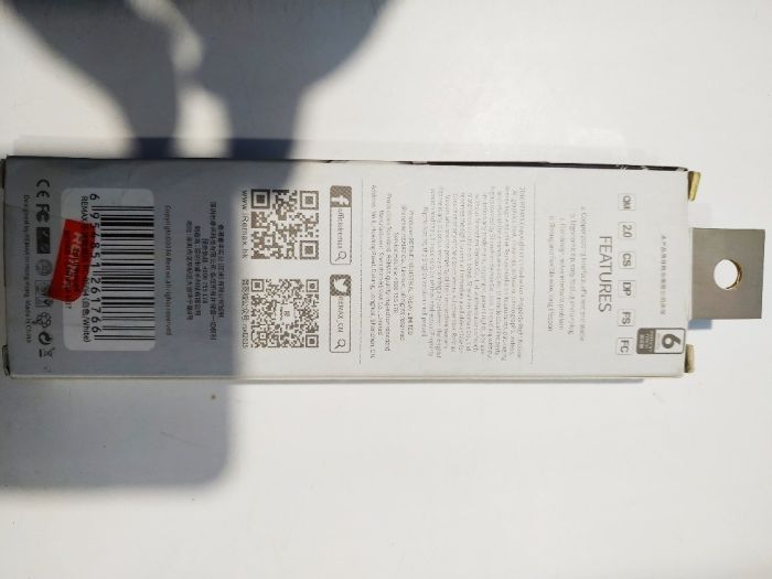 Кабель Remax RC-050i4 Lesu Lightning-USB White (RC-050i4)