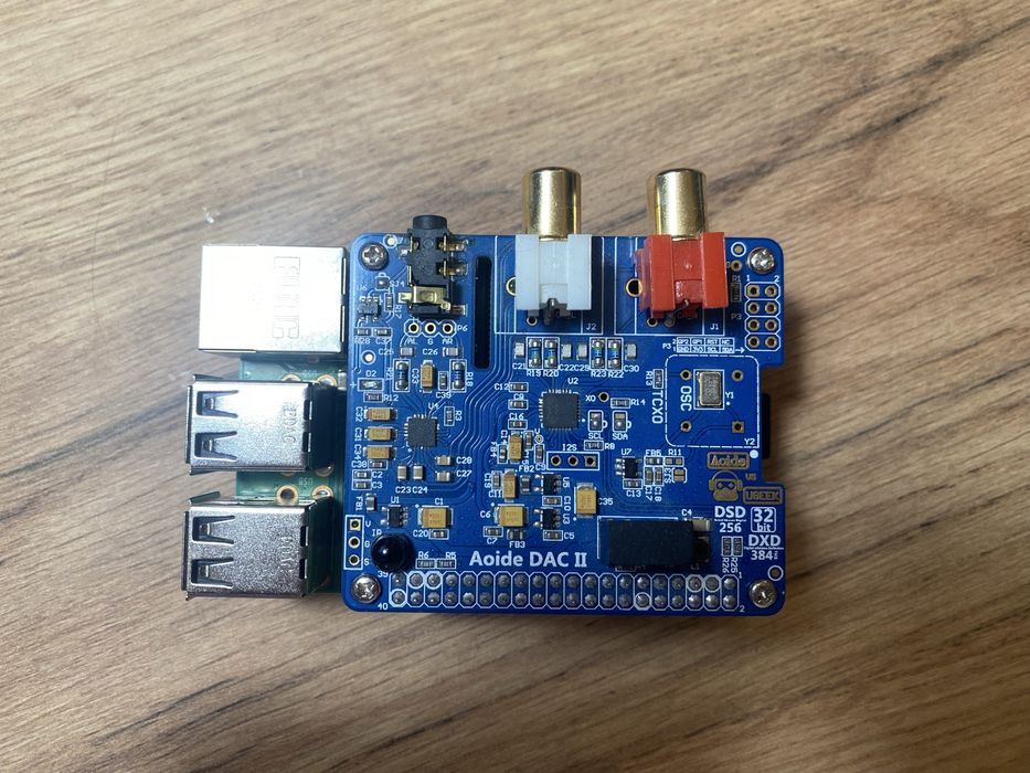 Rasberry Pi 3B+ z Aoide DAC II