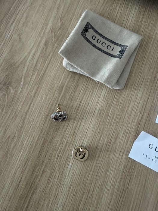 Kolczyki Gucci Biżuteria Marmot GG