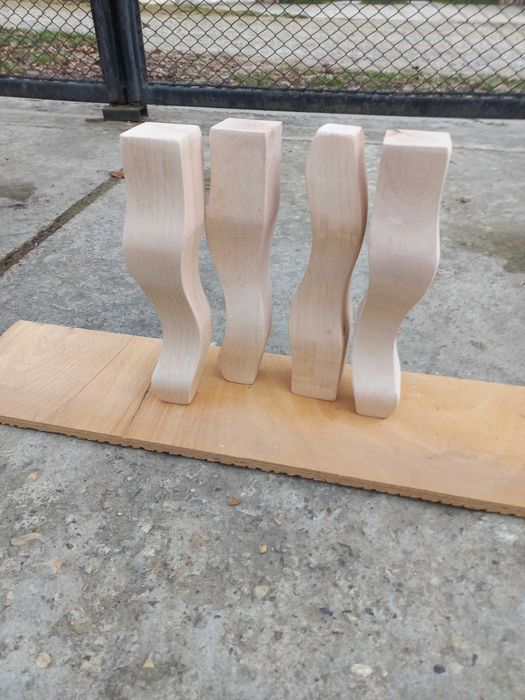 ножки мебельные  дерево Бук, Дуб