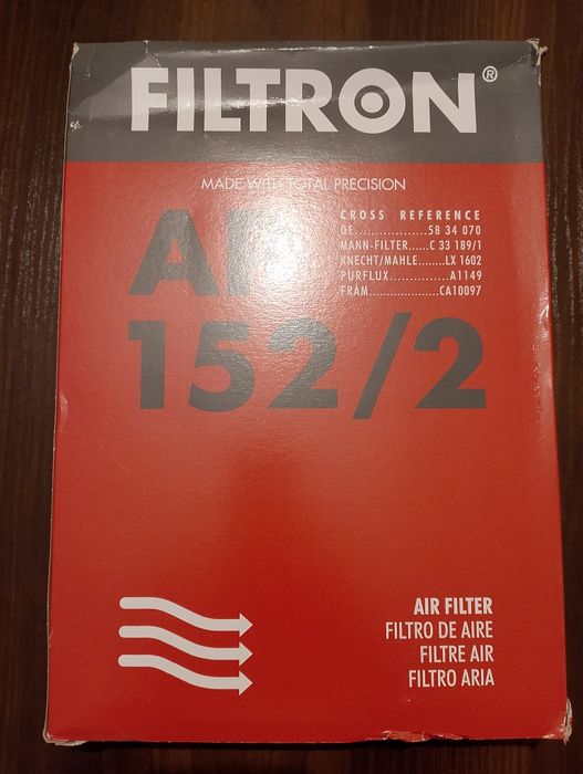 Filtr powietrza Filtron AP 152/2