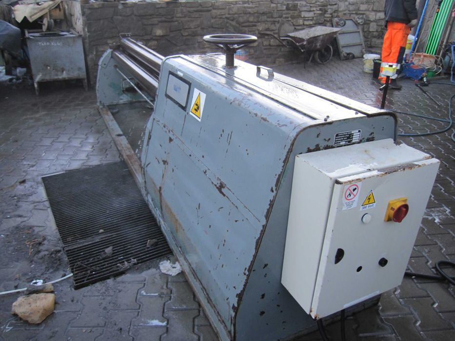 Walcarka do blachy zwijarka 205 x 4 giętarka