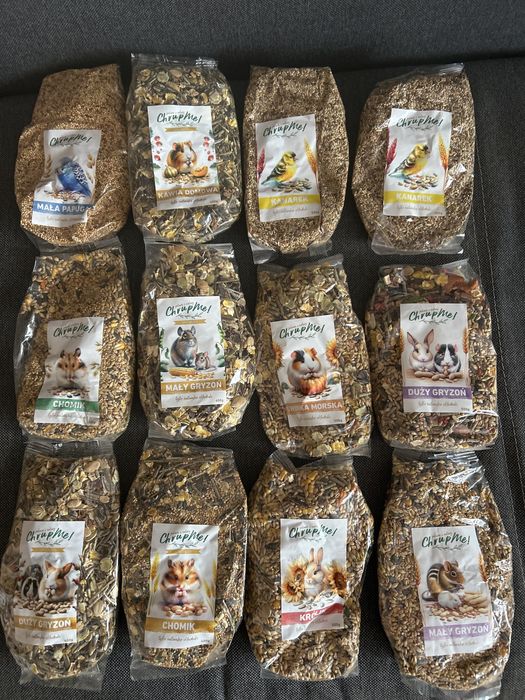 Chrupme pokarm dla gryzoni ptaków 1 sztuka