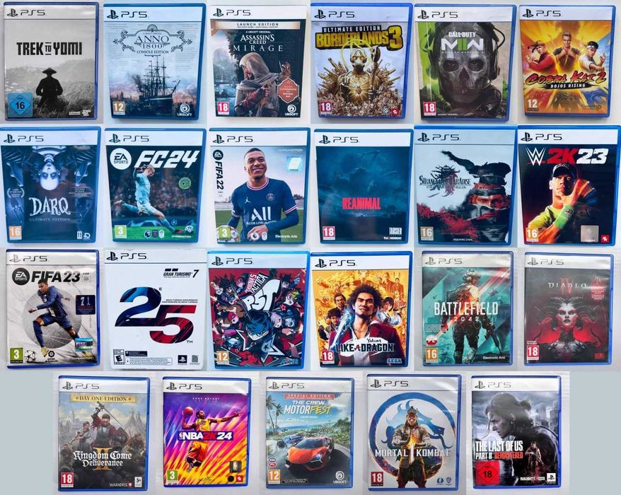 Диски для Sony PlayStation 5