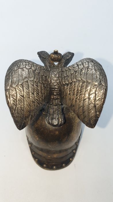 Рюмка ,шлем,серебро 925. 144гр.