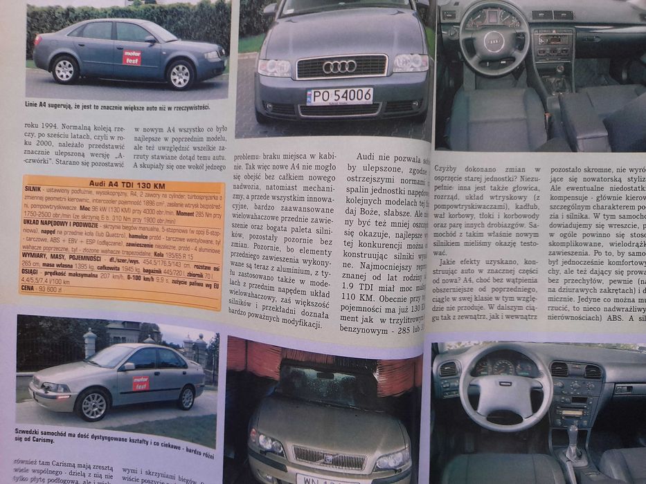 MOTOR Legacy Outback, Volvo Cross Country, Octavia, Polo