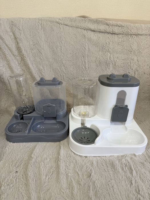 Автоматична годівниця кормушка поїлка миска для котів, собак,  тварин