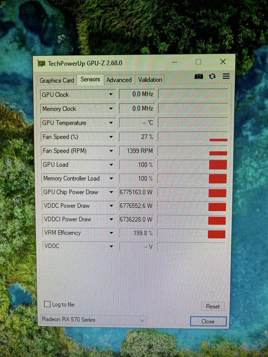 RX570 8Gb ARMOR error43